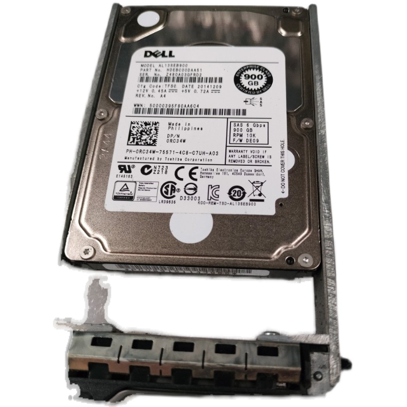 DELL/戴尔 0RC34W 900G SAS 10K 6Gb 服务器硬盘 AL13SEB900原装 - 图1