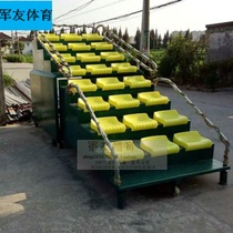 Watch Bench Stadium Trackfield Mobile Telescopic End Referee Bench 1821 1821 24 27 27 Referee Chairs