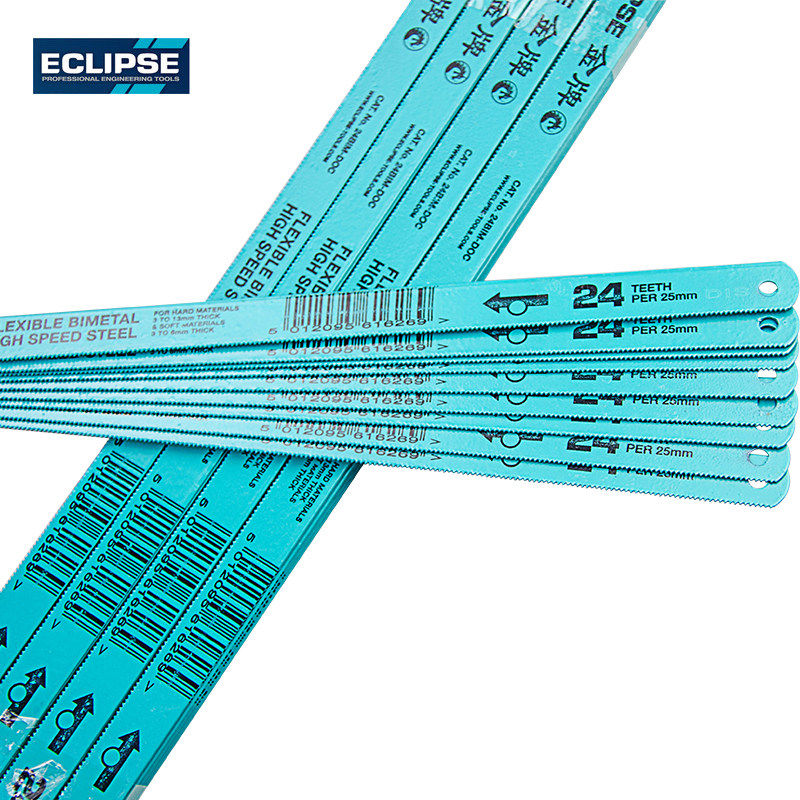 金属锯条高速钢锯条 英国ECLIPSE 18/24/32T 机用手用锯片锋利,淘宝优惠券,粉丝福利购,淘宝优惠卷
