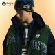 Aape plaid reversible trendy vest jacket