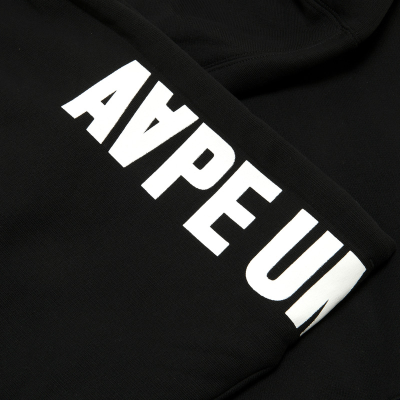 Aape旗舰男装春秋猿人圆章字母印花简约休闲连帽卫衣外套B345XXN