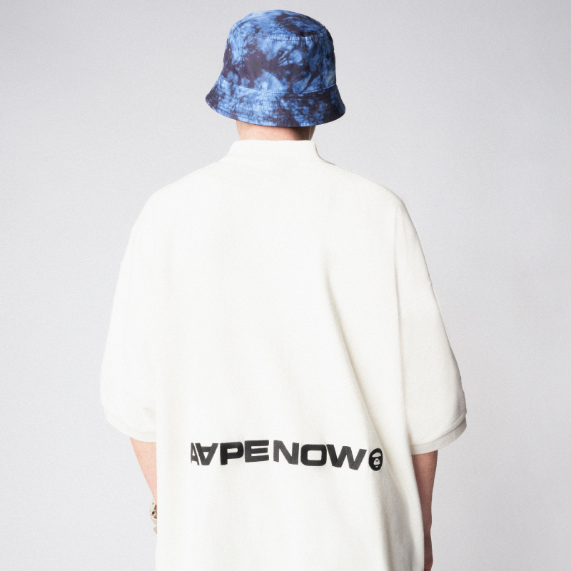 aape旗舰店男装春夏猿颜徽章polo衫 AapePolo衫