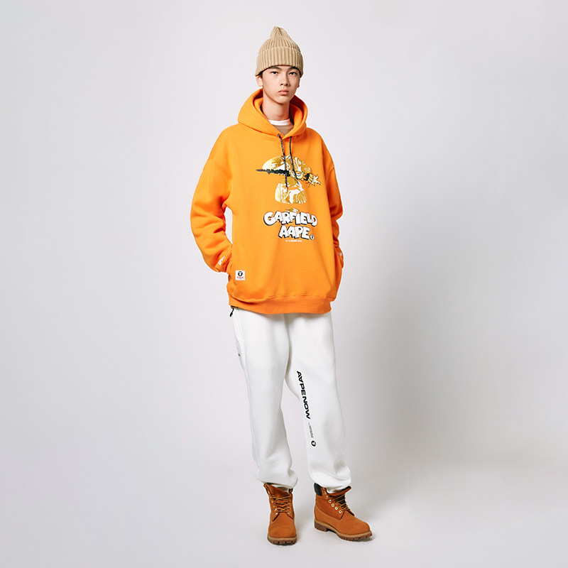 aape旗舰店男装garfield联名卫衣 Aape卫衣