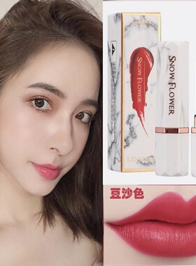 不脱色不沾杯姨妈色口红哑光持久复古红车厘子色气场女王学生小众