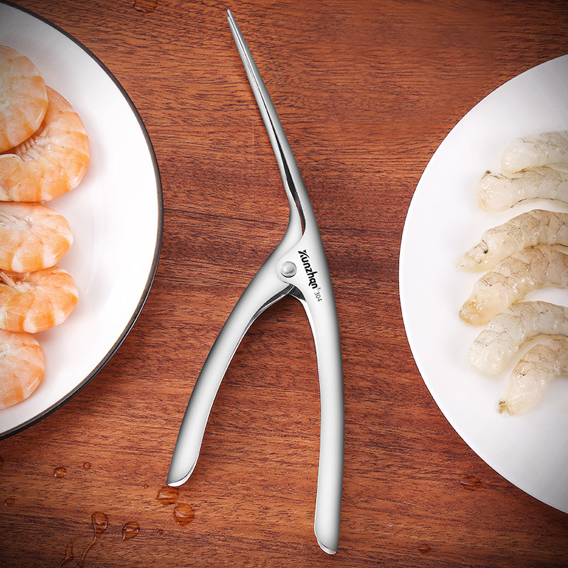 304不锈钢剥虾神器家用厨房扒虾壳拔去小龙虾取肉吃皮皮虾小工具,淘宝优惠券,粉丝福利购,淘宝优惠卷