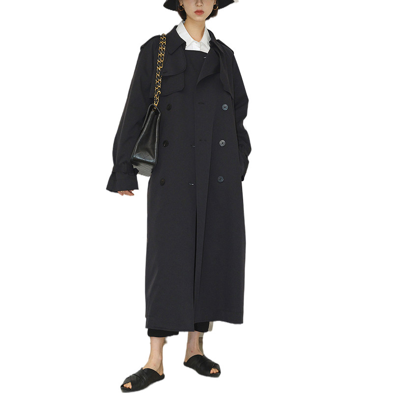 时尚经典英伦风2022年春秋新款风衣 围色妖娆风衣