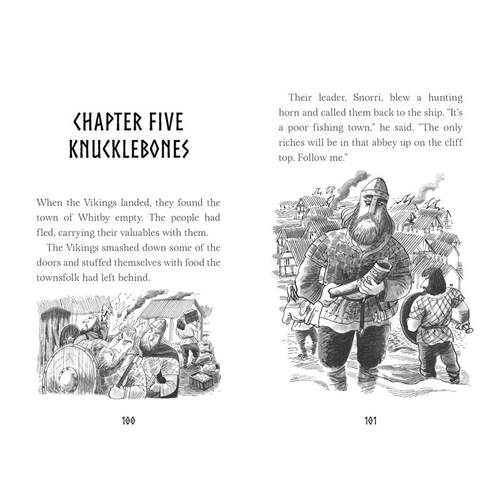 糟糕又真实的故事 维京人 Terrible True Tales Vikings 可怕的历史作者Terry Deary 英文原版 历史故事章节书 大音 - 图2