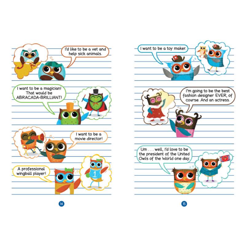 学乐大树系列 猫头鹰日记2册 OWL Diaries #18-19 The Nature Club Eva for President 英文原版儿童章节书故事书 大音