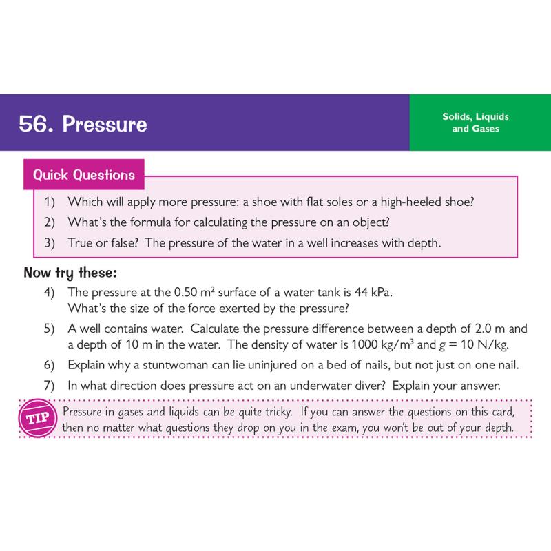 预售 英国原版CGP教辅 年级9-1 爱德思国际GCSE物理 修订问题卡Edexcel International GCSE Physics  Question Cards 大音 - 图2