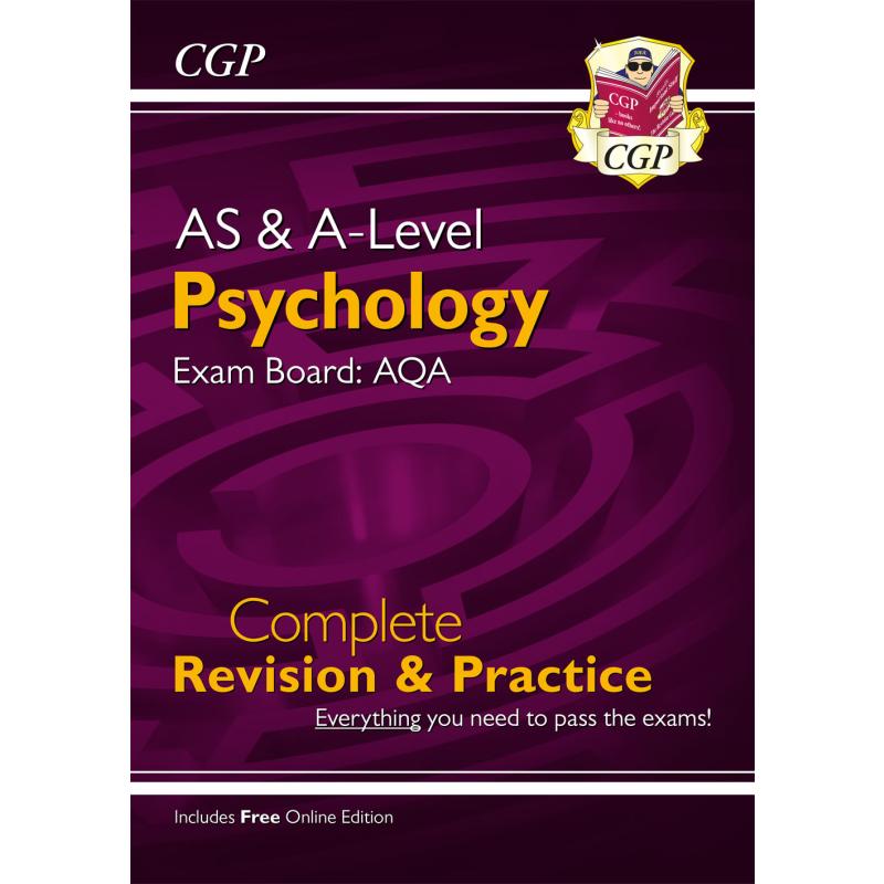 CGP AS and A-Level Psychology: AQA Complete Revision & Practice AS和A-Level心理学：AQA完整复习+练习 含在线版 大音 - 图3