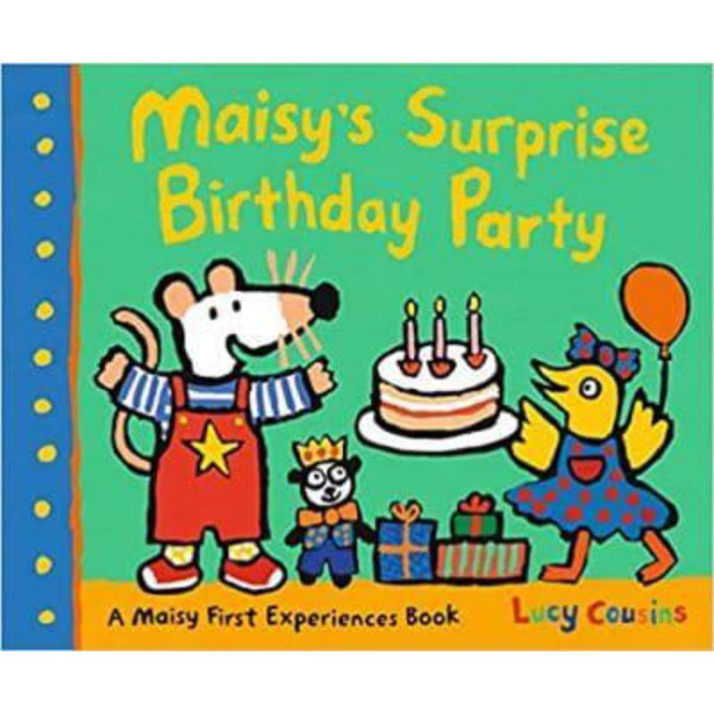 Maisy's Surprise Birthday Party 小鼠波波的惊喜生日派对 英文原版 进口原版 3-7岁 儿童图画书 Lucy Cousins - 图3