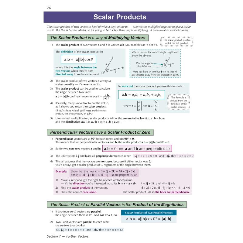 英国教材教辅CGP AS ALevel Further Maths AQA Complete Revision & Practice 进阶数学完整复习和练习 含答案 大音 - 图2