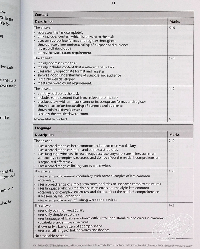 剑桥 IGCSE 系列 English Skills For ESL First & Second Language 英语技巧教材练习册英文原版 部分含资源 Coursebook Workbook - 图3