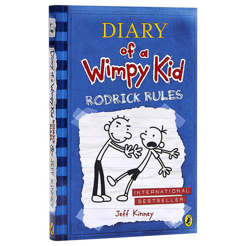 Diary Of A Wimpy Kid 小屁孩日记 1-19-20册 全系列可选 英文原版 章节书 英版 儿童文学 插图童书绘本 练习册 Jeff Kinney - 图0