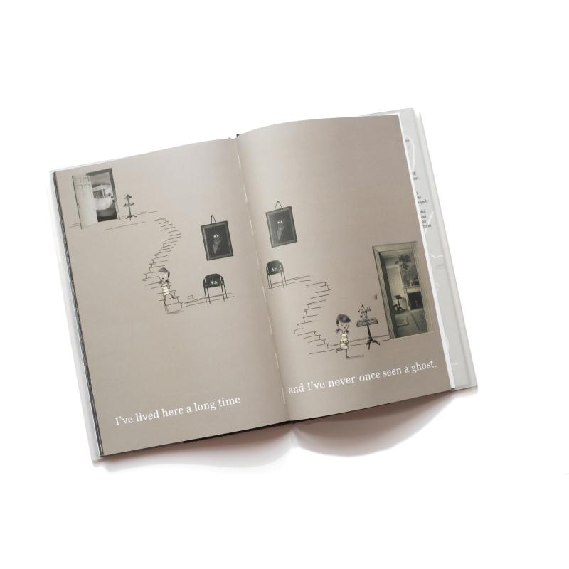 Oliver Jeffers Theres a Ghost In This House 奥利弗·杰弗斯 房间里的小白 英文原版进口图书 儿童绘本图画书 大音 - 图1