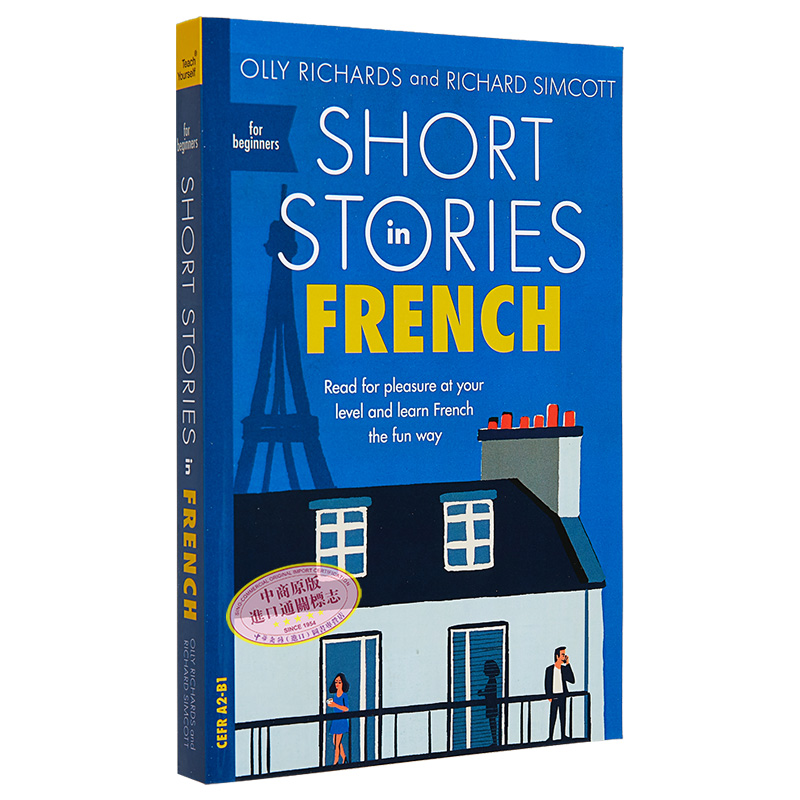 预售 初学者的法语短篇小说 Short Stories in French for Beginners 英文原版 法语学习 进口图书 语言学习教辅参考书 大音 - 图3