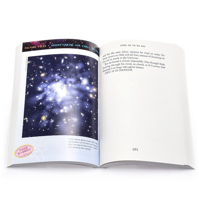 Stephen Hawking Stephen Hawking George's Secret Key to the Universe 6 volumes Original English version George's Secret Key Children's Universe Knowledge Popularization Youth Edition Universe Adventure Novel