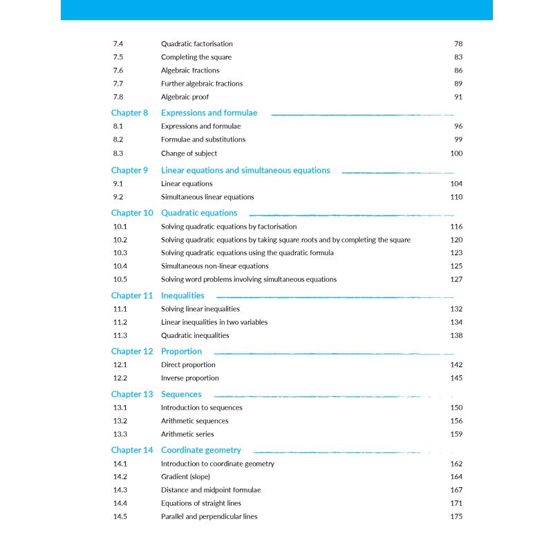 International GCSE 9-1 Mathematics A Higher Tier Edexcel 爱德思IGCSE 9-1 数学 A 更高级别 大音 - 图1