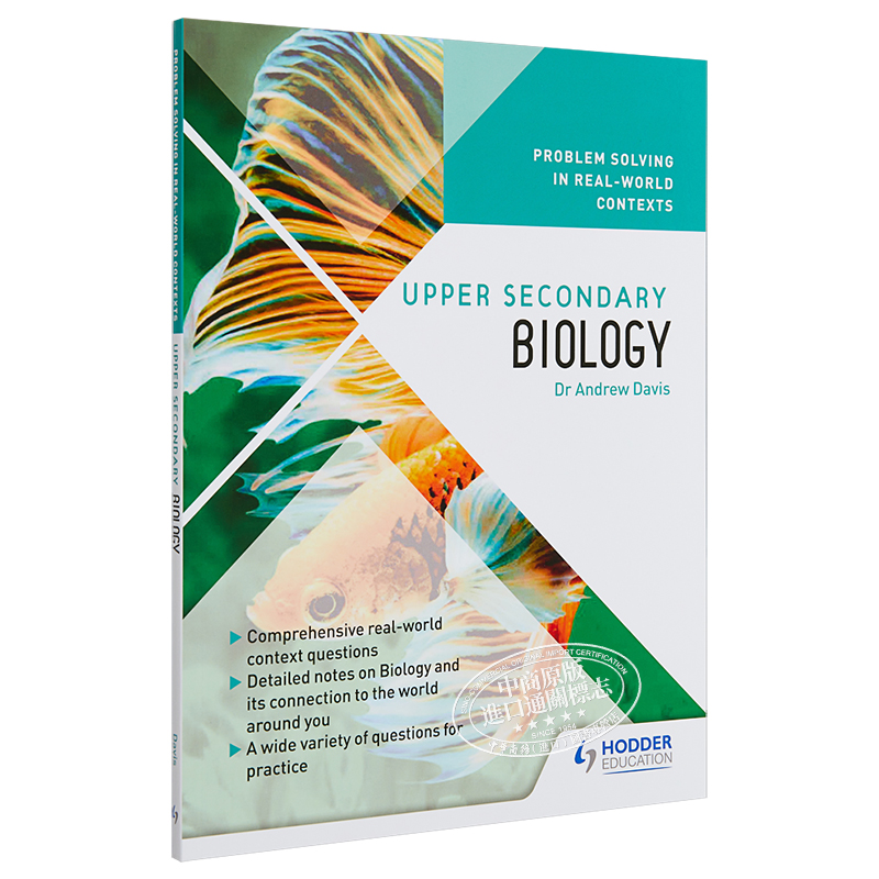 新加坡教辅Hodder Problem Solving Real World Contexts Upper Secondary Biology O LEVEL考试高中生物学含答案 - 图3