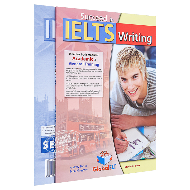 Succeed in IELTS Writing Self-study Edition雅思写作自学套装考试 12岁以上含参考答案写作模板-图3