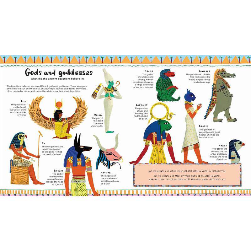 像埃及人一样说话 Talk Like an Egyptian 英文原版 儿童科普绘本 人文百科图画书 精装 进口儿童读物 7岁以上 大音