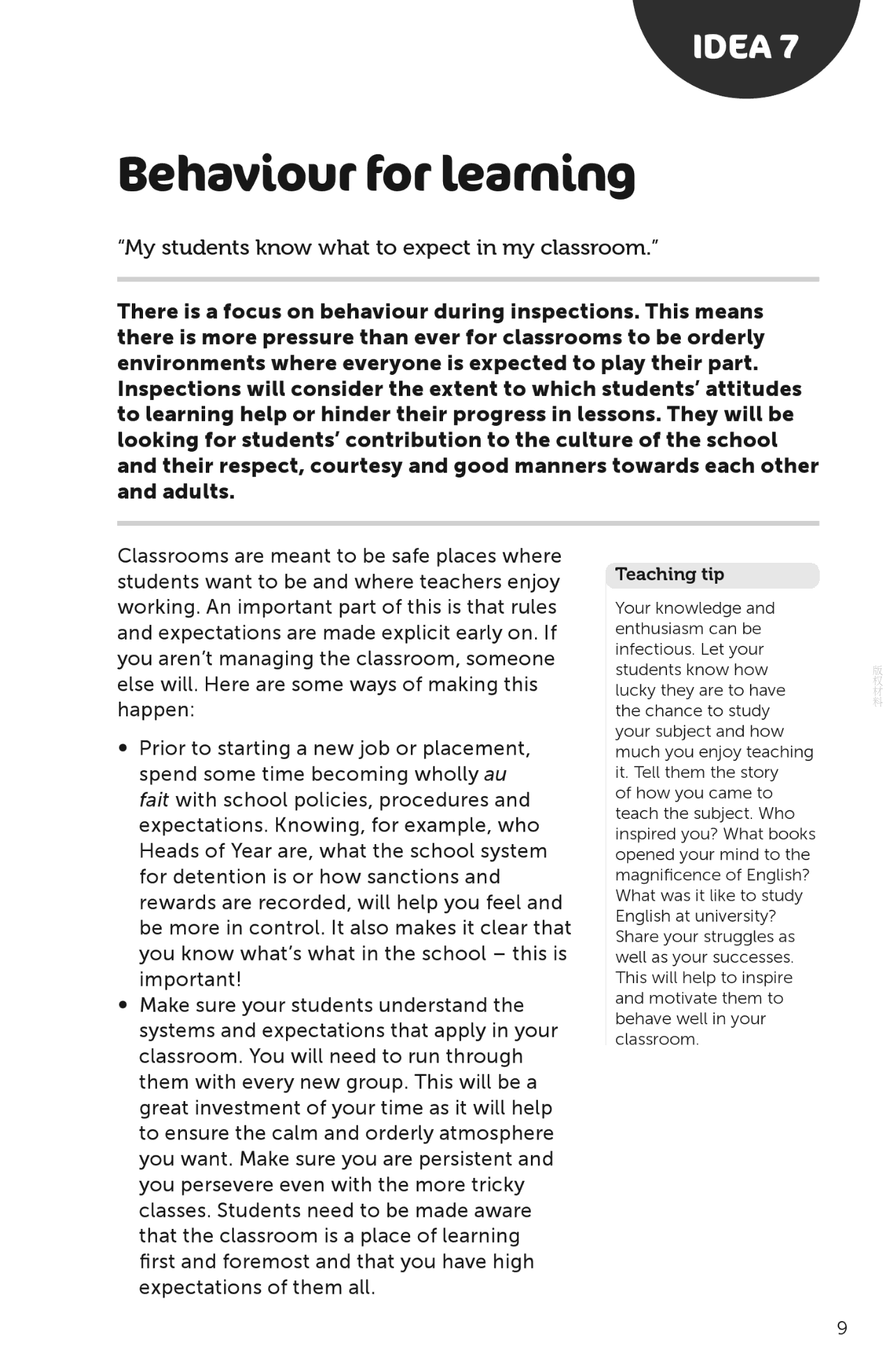 100 Ideas for Secondary Teachers中学教师的100个想法系列教育图书 Outstanding Lessons ...