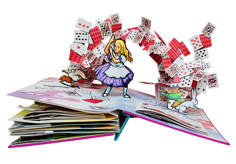 3D立体书系列 爱丽丝漫游奇境记 梦游仙境 英文原版书 Alice's Adventures in Wonderland 正版 经典童话哲理故事绘本玩具书 - 图0