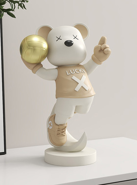 网红暴力熊小摆件装饰品