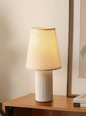 SHPIN BHM创意中古风景陶瓷台灯摆件家居客厅床头灯氛围灯乔迁