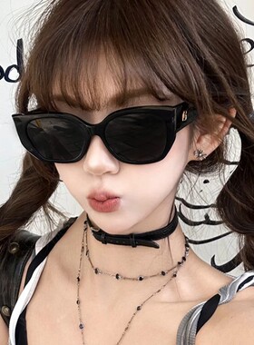 保罗雷朋2025新款墨镜女款高级感猫眼海边防紫外线近视太阳眼镜适