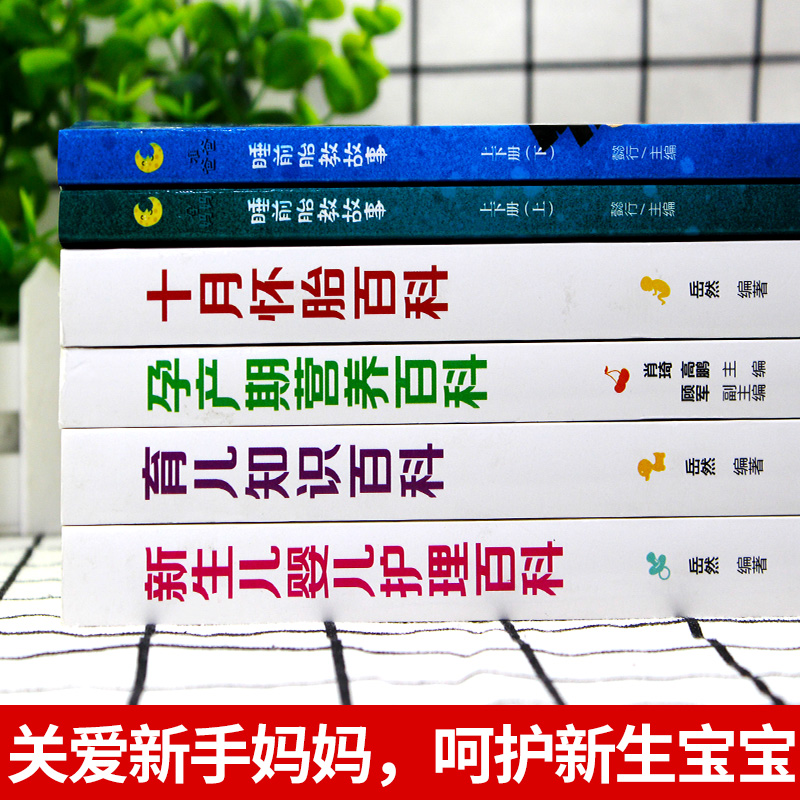 全套6册怀孕百科+胎教书籍孕妈妈准爸爸睡前胎教故事书宝宝胎教书孕期孕妇怀孕书籍大全备孕推荐用品孕妈必看的书故事生男生女-图2