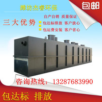 Hospital Living Small Buried Type Integrated Sewage Treatment Machinery Equipment Breeding Butchery Food Township Rural Environmental Protection