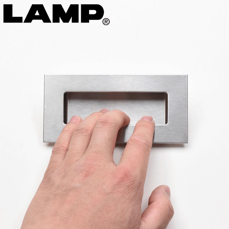 日本lamp世嘉智尼不锈钢304嵌入式拉手工业设备嵌入式扣手HH-AS2 - 图3