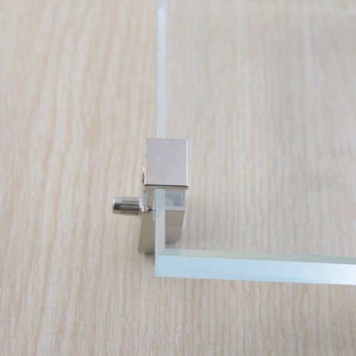 lamp蓝普玻璃层板托4--8mm厚度用玻璃托支撑家具玻璃钉粒IT16019 - 图1