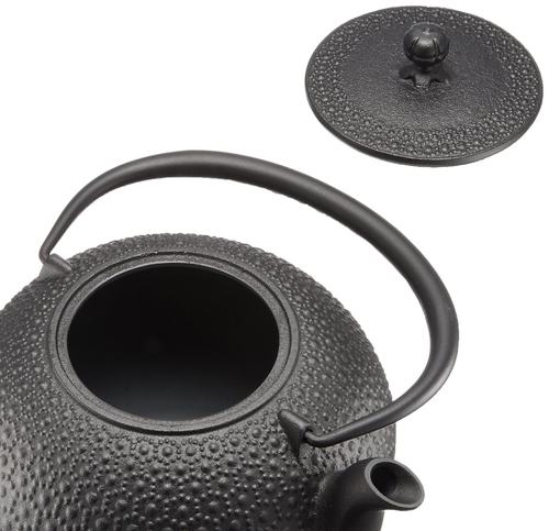 日本代购南部铁器盛荣堂铸铁无涂层铁壶新龟甲电磁炉可用1.25L/1L - 图1