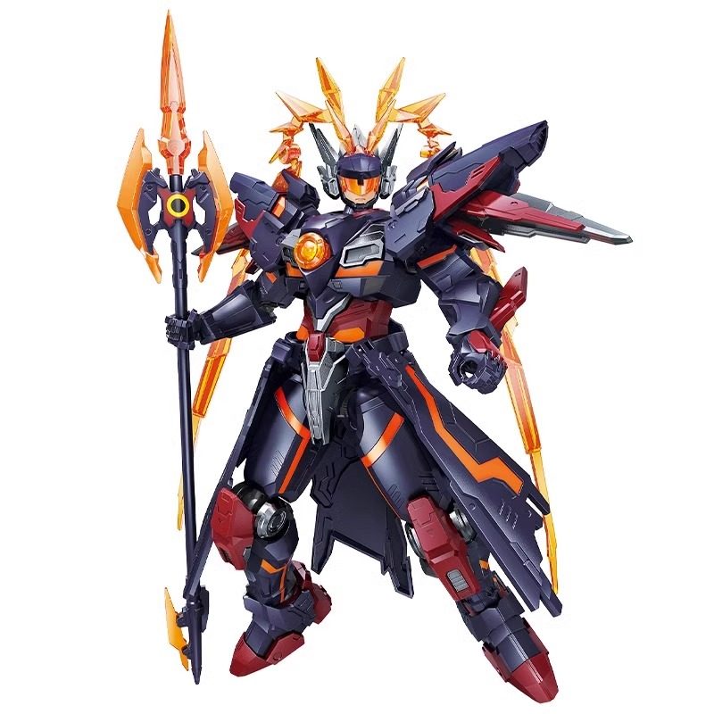 王者荣耀手办奇妙积木王者荣耀吕布末日机甲模型手办男孩女孩生日礼物拼装玩具