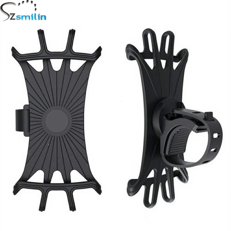 New Strap Silicone iPhone Bike Mount motorcycle phone holder-图0