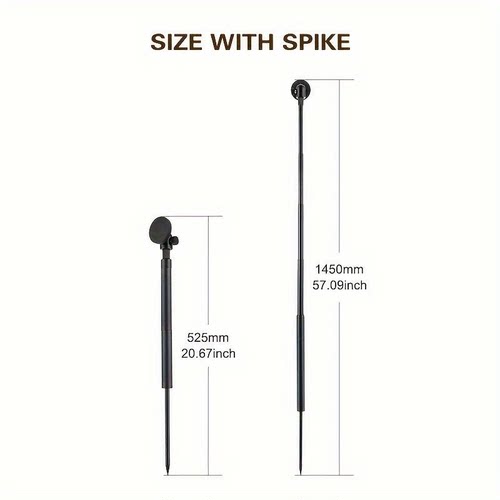 Magnetic Golf Phone Holder Spike Tripod Golfer Selfie Stick - 图3