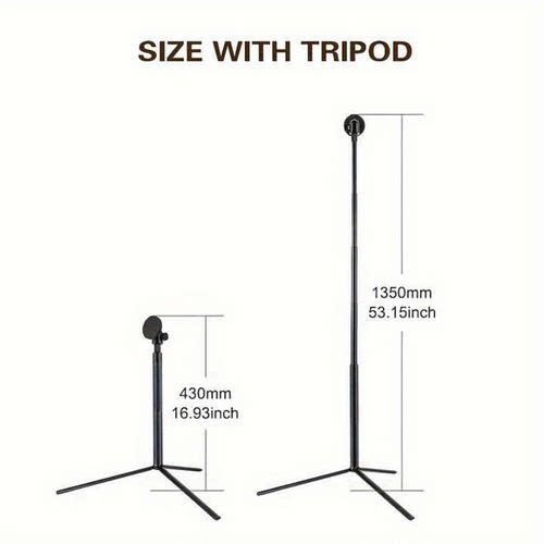 Magnetic Golf Phone Holder Spike Tripod Golfer Selfie Stick - 图2