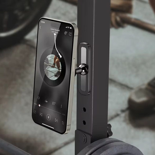 健身房磁吸手机支架双磁铁多功能旋转架Gym Magnetic Phone Mount - 图2