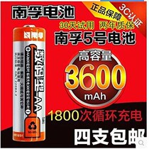 No. 5 rechargeable batteries AA3600 milliaman KTV wireless microphone toy home etc.