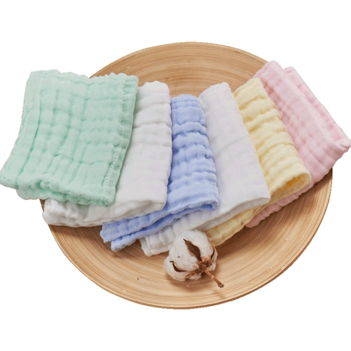 蒂乐 Детский слюнявчик для новорожденных, хлопковый марлевый мягкий носовой платок, шарф для умывания, влажные салфетки