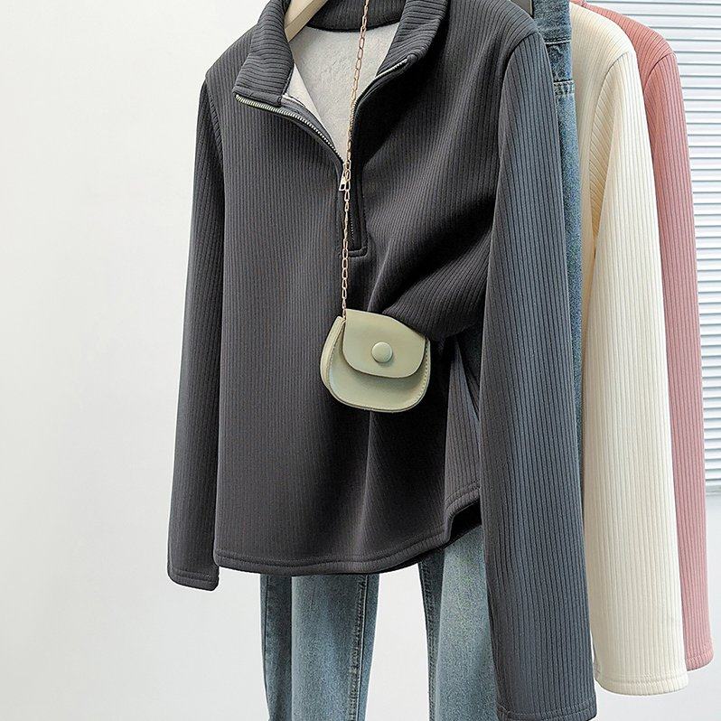 玖月2026春装新款胖mm加绒加厚保暖正肩长袖打底高领卫衣上衣,淘宝优惠券,粉丝福利购,淘宝优惠卷
