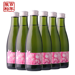 张裕官方魔狮酒庄甜型起泡酒188ml*6瓶小支装初黛8度智利原瓶进口