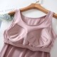 Bra padded modal home bra vest