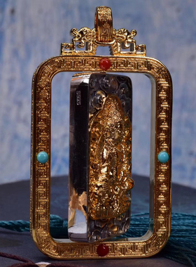 十二生肖本命佛纯银吊坠