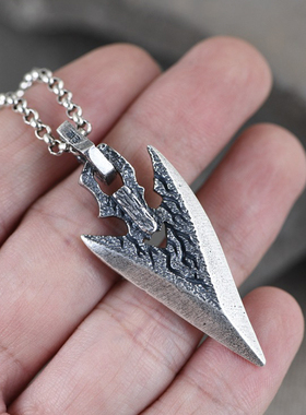 暗器吊坠足银古代手工随身挂件