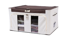 Original reinforced Hansen oxford cloth spinning folding steel frame containing box 100 niner box clothing finishing cotton quilts