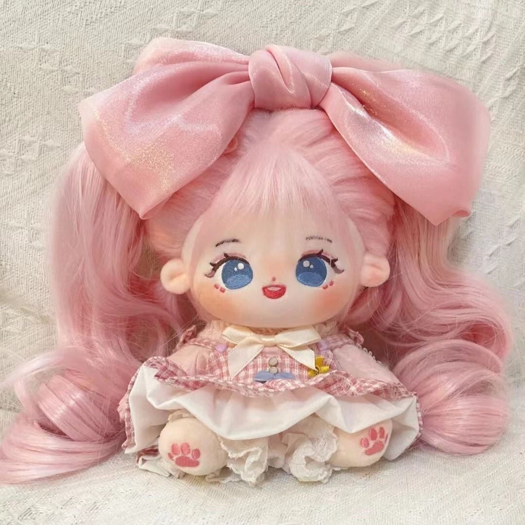 正版棉花娃娃20cm毛绒公仔三丽鸥炸毛娃衣礼盒一整套洛丽塔国风,淘宝优惠券,粉丝福利购,淘宝优惠卷