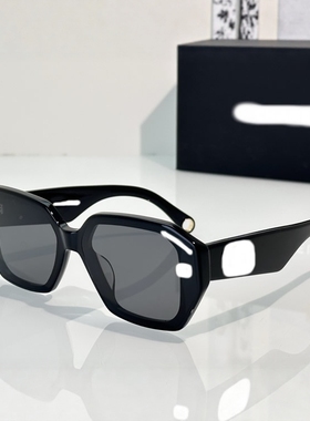欧美多边方形时尚个性女防晒墨镜